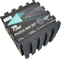 Tuco Sport 21 részes puzzle fitness szőnyeg - ütéscsillapító, csúszásmentes edzőszőnyeg edzőterembe, súlyzózáshoz 1