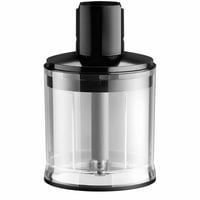 Sekací nadstavec Braun MQS 230 BK EasyClick Plus pre tyčový mixér MultiQuick 7/9, čierny — chýba nôž sekacieho nadstavca (stav: pozri 2. obrázok) 1