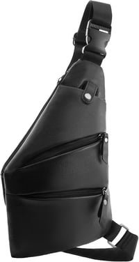 LOCAL LION Lopásbiztos Unisex Oldaltáska - Vízlepergető PU Bőr Crossbody Táska Több Zsebbel, Fekete, Városi Használatra

AI: I've created a  8