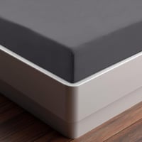 Utopia Bedding Szürke Mikroszálas Gumis Lepedő 200x200 cm - 35 cm Mély 4