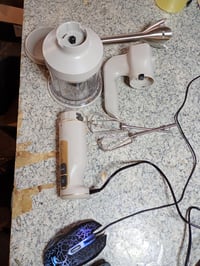 Ninja Foodi CI100EUSTGD 3-u-1 štapni mikser, ručni mikser i sjeckalica, Turbo brzina, perivo u perilici posuđa, kameno zlatna - Rabljeno 4