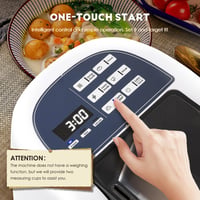 Moongiantgo automata tésztakészítő gép 12 formával, 500g kapacitás, 260W 4