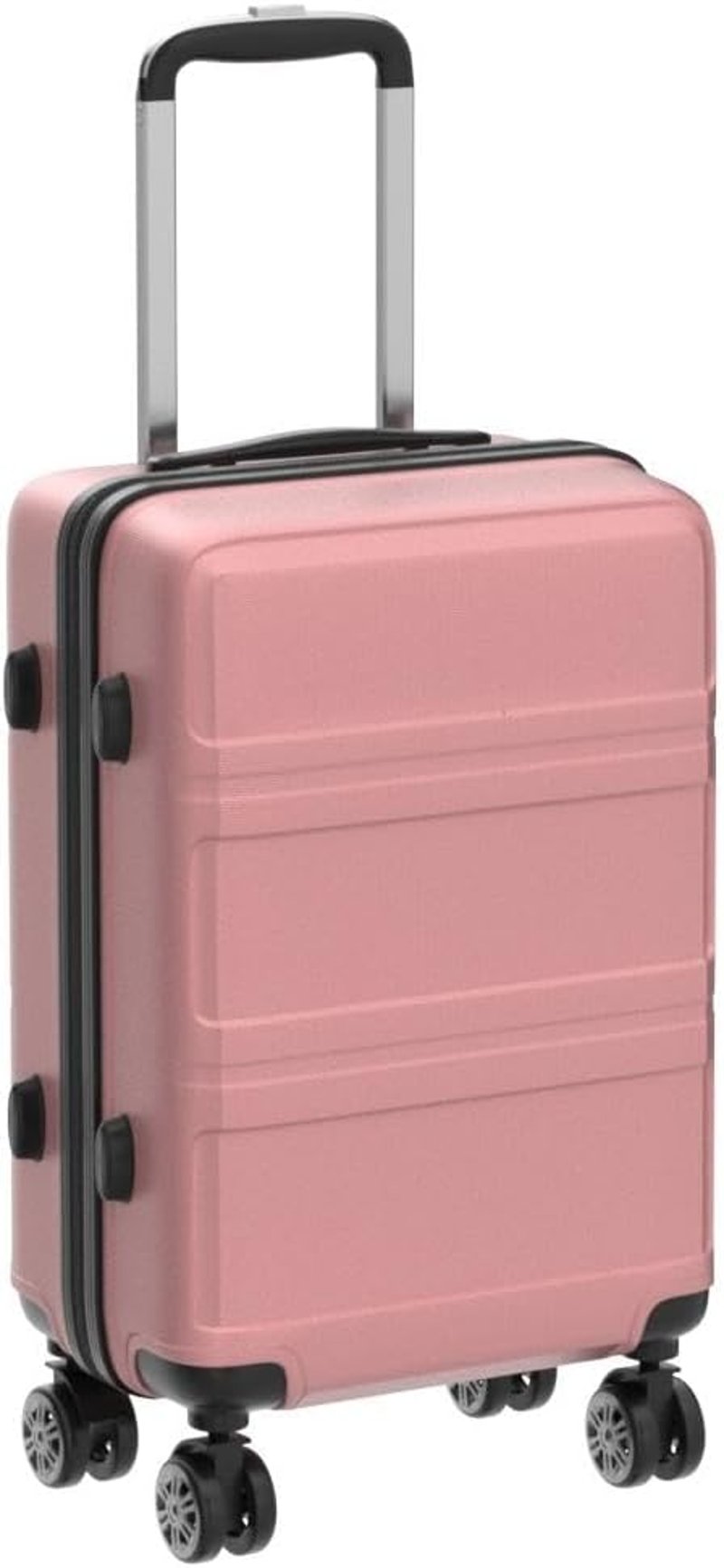 KONO Trolley Bőrönd 38x21x52 cm - Könnyű Utazó Bőrönd 3,2 kg - Unisex Kabinbőrönd Kerekekkel