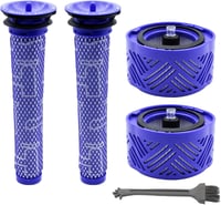 Dyson V6 kompatibilis porszívószűrő készlet - 2 elő- és 2 utószűrő 1