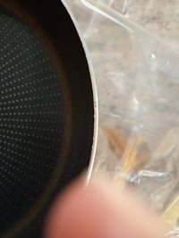 Tigaie Tefal C38804 cu înveliș de titan și indicator de temperatură, 24 cm, antiaderentă, neagră - utilizată, exterior uzat (stare: vezi imaginea 2) 5