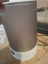 Umidificator Homvana H101, 3,6 litri, abur rece la 360°, silențios 16 dB, cu compartiment pentru uleiuri esențiale, gri, utilizat 3