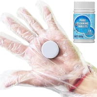 Gyorsan Oldódó Mini Klór Tabletta Medencéhez (100g) 5