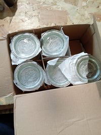 Zavárací pohár Weck Sturzform so skleneným viečkom, 160 ml, priehľadný, na dezerty, 60 mm RR viečko, 11-dielna súprava (neúplné balenie) 4