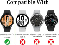 Samsung Galaxy Watch 4 44mm Edzett Üveg Védőfólia - 4db, HD Tiszta, 9H Keménységű 3