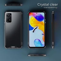 Xiaomi Redmi Note 11/11S Védőtok - Átlátszó, Ütésálló Szilikon Hátlap 4