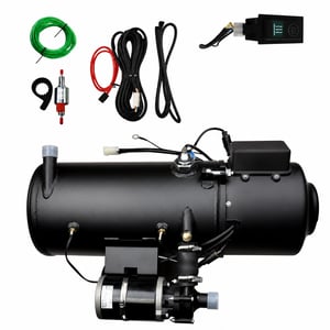 Încălzitor diesel TAZZOR 12V 30KW, încălzire hidronică pentru camioane și autorulote — lipsește capătul sondei (stare: vezi poza a 2-a)