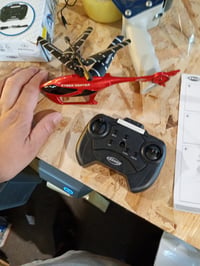 RC vrtuľník na diaľkové ovládanie Carson Cyber Copter IR 2Ch RTF — chybný, čiastočne funkčný: Vrtuľník nelieta (stav: viď 2. obrázok) 2