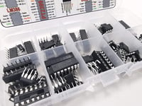 Elektronikai IC készlet 75 db - NE555, LM358, PT2399 és más népszerű chipek 2