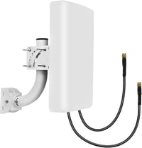 Maswell 4G LTE Kültéri Antenna 2X2 MIMO 10dBi Erősítésű 700-2700MHz Irányított Panel Antenna Routerekhez RV Kempingezéshez 2.2m RG58 Kábelle 1