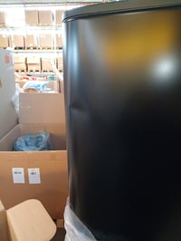 Odpadkový kôš Brabantia Bo Touch Bin Hi, matná čierna, 2 x 30 litrov — plášť stlačený na 4 stranách (stav: pozri 2. obrázok) 2