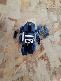 Transformers Studio Series The Last Knight Deluxe Barricade akcijska figura - kolekcionarska — nedostaju 4 dodatka (stanje: vidi 2. sliku) 3