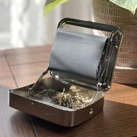 Fém Cigarettasodró Doboz 2db - Ezüst, 78mm-es 6