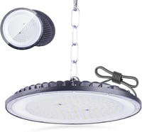 Fosingut 100W UFO LED Csarnokvilágítás - 144 LED, 10000lm, 6500K Hideg Fehér, IP65 Vízálló Ipari Lámpa Műhelyekbe, Gyárakba, Garázsokba 1