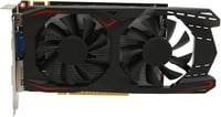 Sxhlseller GTX1050Ti 4GB GDDR5 Gamer Videokártya - 128-bit, Dual Fan, VGA/DVI/HDMI Csatlakozók, 1080p Full HD Támogatás, PCI-Express x16, NV 9