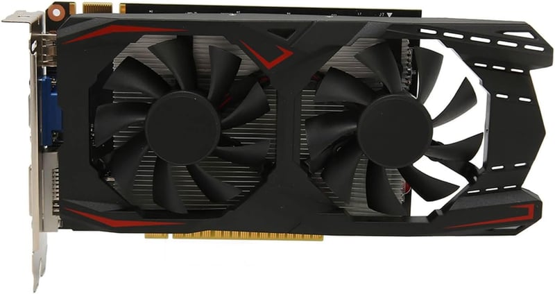 Sxhlseller GTX1050Ti 4GB GDDR5 Gamer Videokártya - 128-bit, Dual Fan, VGA/DVI/HDMI Csatlakozók, 1080p Full HD Támogatás, PCI-Express x16, NV
