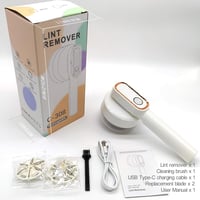 Elektromos Bolytalanító USB Töltéssel - 2 Pótfejjel Ruhákhoz, Pulóverekhez 7