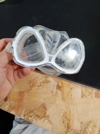 SEAC Elba ronilačka maska za snorkeling i ronjenje za odrasle, prozirni silikon, maska za lice s dva stakla 3