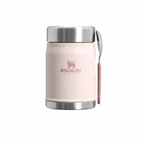 Stanley Classic Legendary ételtermosz 400 ml Rose Quartz színben kanállal, törött — törött kanáltartó nélkül (állapot: lásd a 2. képet) 1