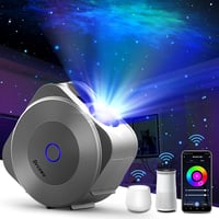 Ezüst WiFi-s LED Csillagos Égbolt Projektor Gyerekeknek és Felnőtteknek, Applikációval 1