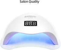 SUNUV Smart 2.0 LED UV műköröm lámpa 36W, időzítővel és LCD kijelzővel 8