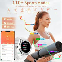 fitonyo Női Okosóra Gyémánt Díszítéssel - 1,32" Kijelző, Hívás Funkcióval, 110 Sportmód, 3 Cserélhető Szíj, Android és iOS Kompatibilis

AI: 4