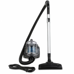 Aspirator cilindric fără sac AmazonBasics 700 W, 1,5 l, cu filtru HEPA — defect, pentru piese: nu pornește (stare: vezi poza a 2-a)