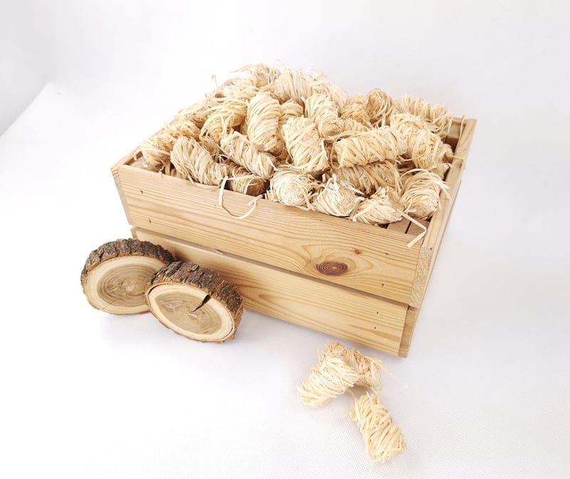 Feniks Biogyújtós 10 kg (kb. 1100-1200 db) - Környezetbarát Tűzgyújtó Kályhához, Kandallóhoz, Grillezéshez, Kemencéhez