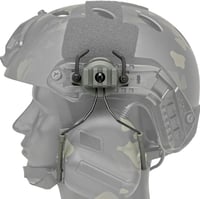 WISEONUS Taktikai Airsoft Sisak Adapter Comtac Fejhallgatókhoz - Összecsukható Nylon Felfüggesztés, Katonai Felhasználásra, OD Színben 3