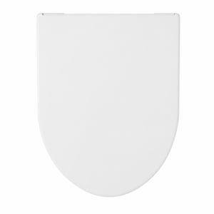 WC sedadlo Schütte pre Duravit Starck 3, so sklápaním Soft-Close, odnímateľné, duroplast — neúplná montážna súprava (stav: pozri 2. obrázok)