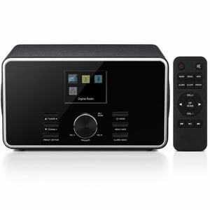 Radio digital Grundig DTR 4500 DAB+ FM Bluetooth, ecran TFT — defect, pentru piese: difuzor nefuncțional (stare: vezi poza a 2-a)