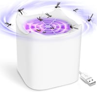 Elektromos USB rovarcsapda LED fénnyel - Szúnyog- és muslicairtó lámpa bel- és kültérre 8