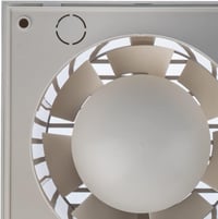 EUROPLAST 100mm Fürdőszobai Ventilátor Páratartalom Érzékelővel és Időzítővel Ezüst 5