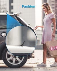 YIEHO Univerzális Rövid Autóantenna - 6,5 cm Mini Tetőantenna Kiváló FM/DAB Vétel, 3 Adapterrel, Minden Autótípushoz Kompatibilis 7