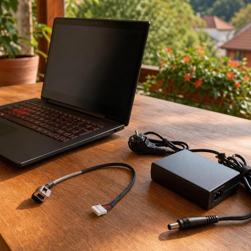 Komplet za popravak punjenja: Lenovo DC konektor + kabel + 180W adapter