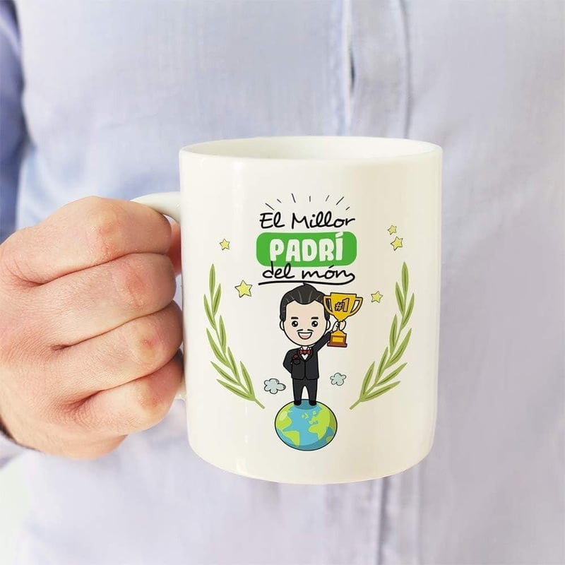 Egyedi Keresztapás Bögre Katalán Felirattal - Mugffins Ajándék