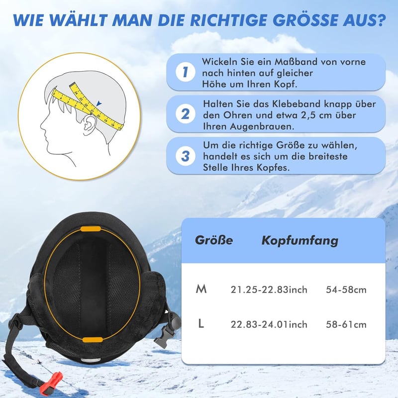 Sí- és snowboard sisak felnőtteknek, állítható L-es méret, ABS védelem, szellőzőrendszer
