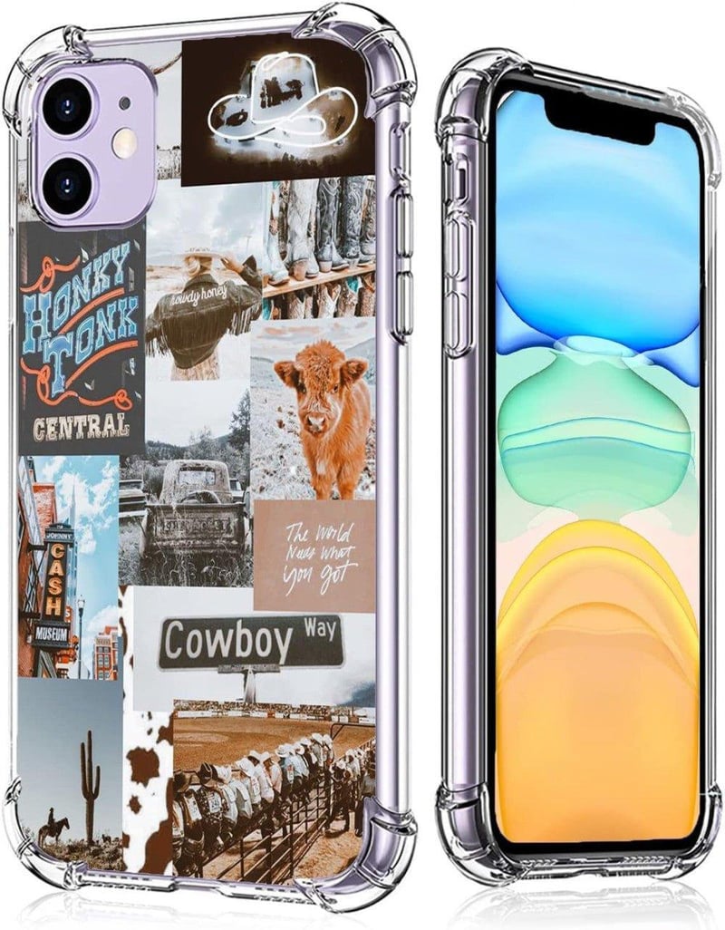 iPhone 11 Vadnyugati Kollázsos Szilikon Védőtok