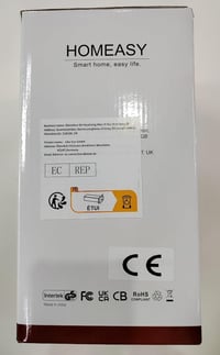 Homeasy 1000W-os kézi gőzölős vasaló, 260ml-es tartállyal, gyors felfűtéssel 10