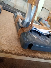 MSV Izvlačiva sjedalica za kadu aluminij i plastika antracit 55-70 x 18 x 26 cm nosivost 150 kg sjedalica za kadu 4