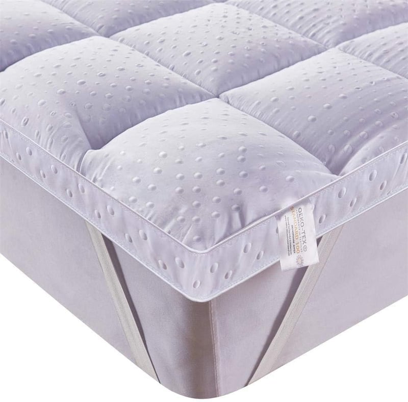 Bedecor Ultra Puha Matracvédő Csúszásmentes 3D Masszázs Buborék Fedéllel - 150 x 200 cm