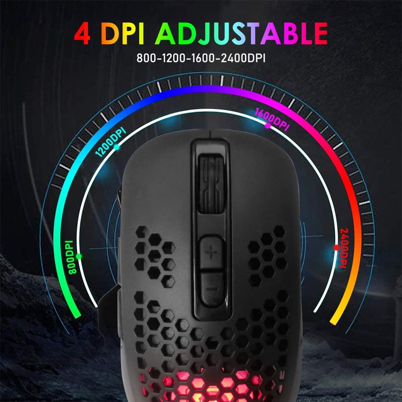 KUIYN 61 gombos RGB gaming billentyűzet + optikai gamer egér + egérpad szett