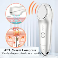 TouchBeauty arcmasszírozó készülék meleg-hideg és vibrációs funkcióval, ránctalanító 3