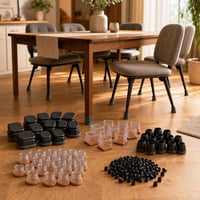 Csendes széklábvédő: 16×22–27 + 20×19–26 + 16×20–22 + 28×29–37 mm sapka + 100×2 mm csővégsapka 1