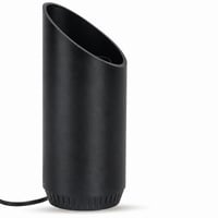 HUAEU LED podna lampa 6W GU10 usmjerena prema gore, unutarnja, crna, topla bijela 3000K, 500 lm — žarulja nedostaje (stanje: vidi 2. sliku) 1