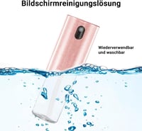 Rózsaszín Univerzális Képernyőtisztító Spray 10ml, Por- és Szennyeződésálló 3